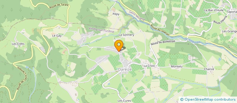 localisation de l'entreprise MEDIBOX CENTER  VINDRY-SUR-TURDINE