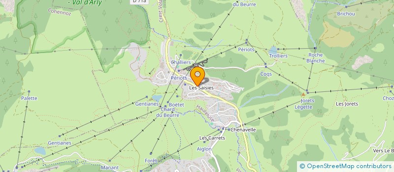 localisation de l'entreprise MEDIC 74  HAUTELUCE