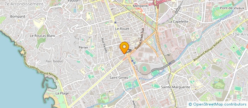 localisation de l'entreprise MEDIC ACCESS à MARSEILLE