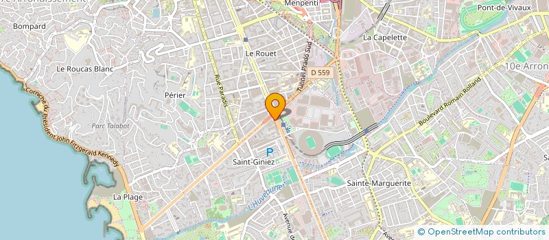 localisation de l'entreprise MEDIC' ALL EVENT à MARSEILLE
