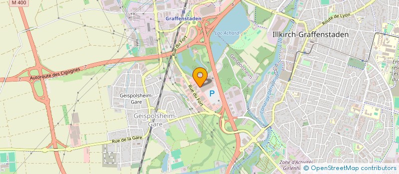 localisation de l'entreprise MEDIC'ALSACE à GEISPOLSHEIM