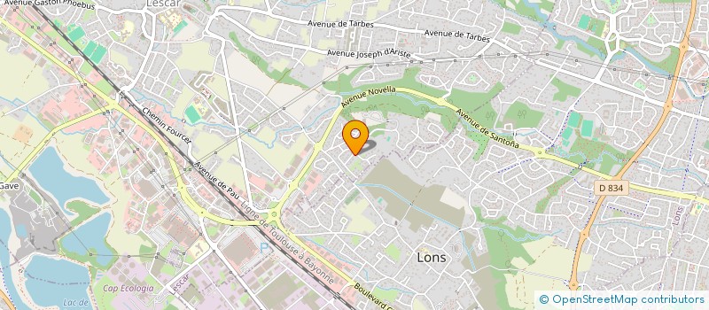 localisation de l'entreprise MEDIC'ARTIGUELOUVE  ARTIGUELOUVE