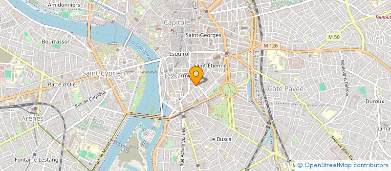 localisation de l'entreprise MEDIC FINANCE à TOULOUSE