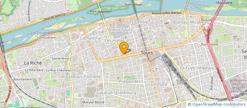 localisation de l'entreprise MEDIC HALLES  TOURS
