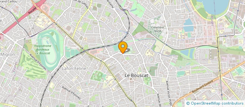 localisation de l'entreprise MEDIC PLUS  LE BOUSCAT