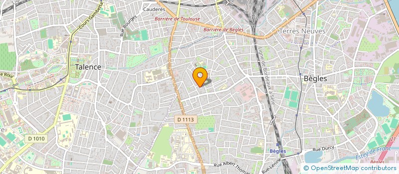 localisation de l'entreprise MEDIC'SERVICE LA 3EME MAIN à BEGLES