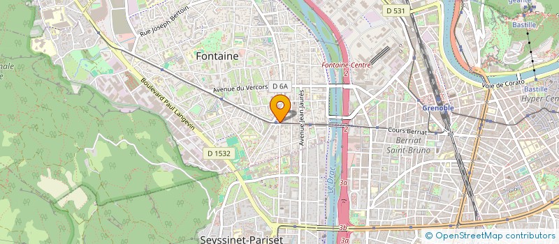 localisation de l'entreprise MEDICA  FONTAINE