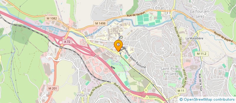 localisation de l'entreprise MEDICA CONFORT SARL  SAINT-PRIEST-EN-JAREZ