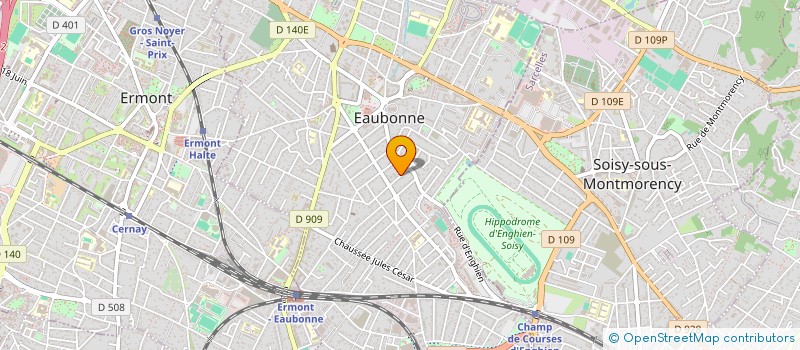localisation de l'entreprise MEDICA FORMATIONS à EAUBONNE