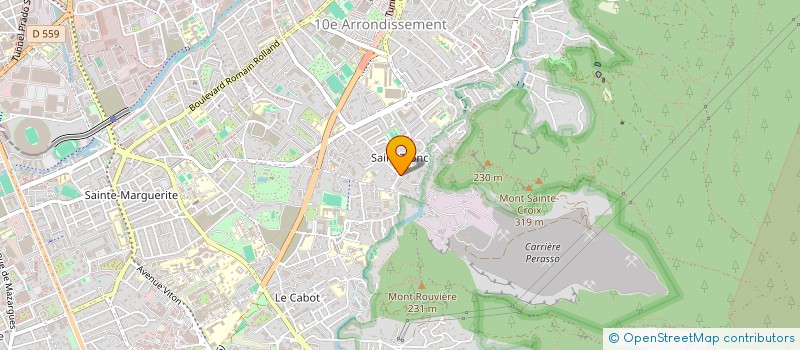 localisation de l'entreprise MEDICA-LIGNE  MARSEILLE