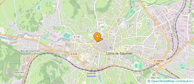 localisation de l'entreprise MEDICA LONS à LONS-LE-SAUNIER