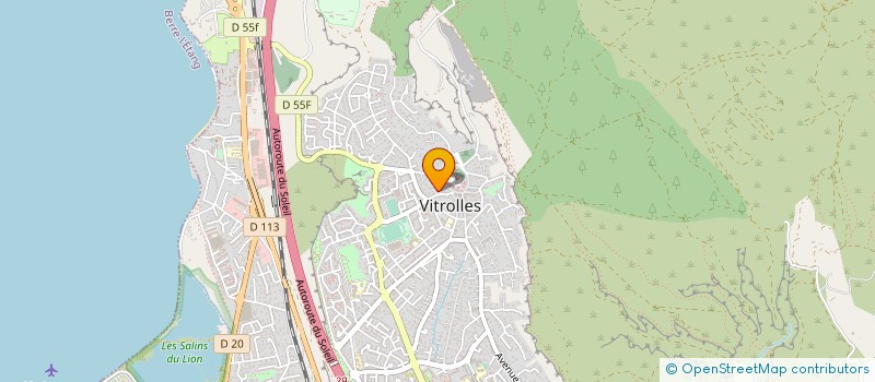 localisation de l'entreprise MEDICA PSY à VITROLLES
