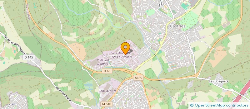 localisation de l'entreprise MEDICA SUD  CASTRIES