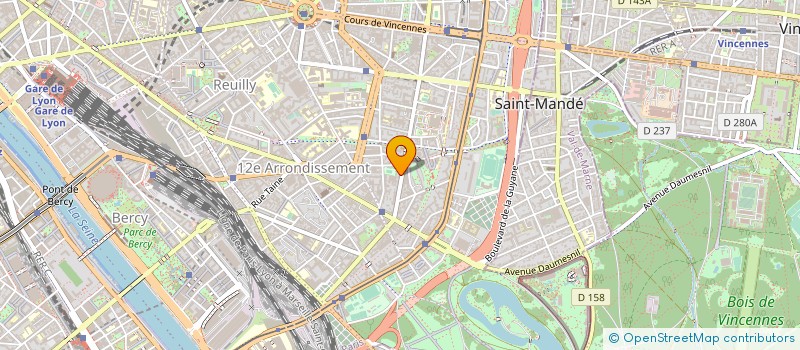 localisation de l'entreprise MEDICAL à PARIS