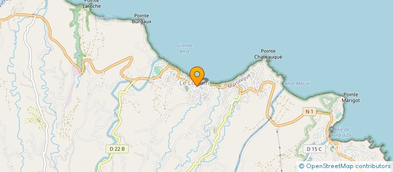 localisation de l'entreprise MEDICAL CARAIBES SERVICES à LE LORRAIN