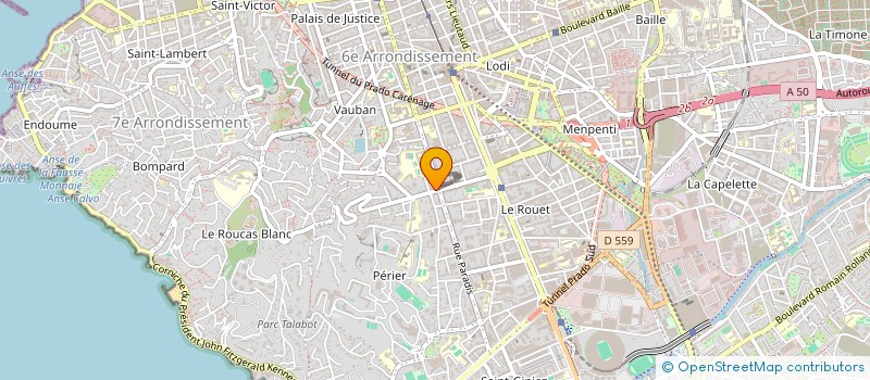 localisation de l'entreprise MEDICAL CONSULTING AND WRITING à MARSEILLE