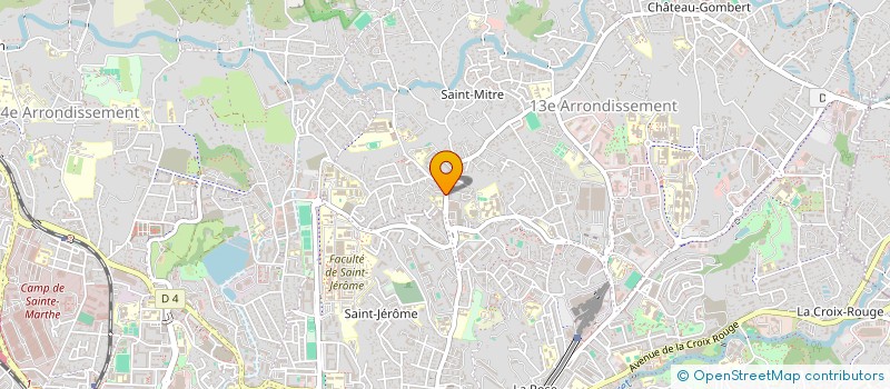 localisation de l'entreprise MEDICAL CONTACT à MARSEILLE