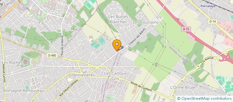 localisation de l'entreprise MEDICAL COURRIER à CONFLANS-SAINTE-HONORINE