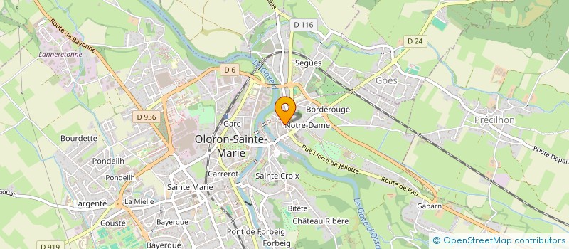 localisation de l'entreprise MEDICAL DES 3 VALLEES à OLORON-SAINTE-MARIE