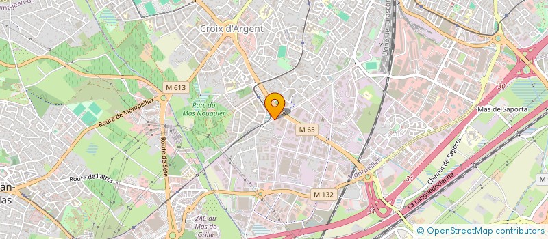 localisation de l'entreprise MEDICAL DIFFUSION 34 à MONTPELLIER