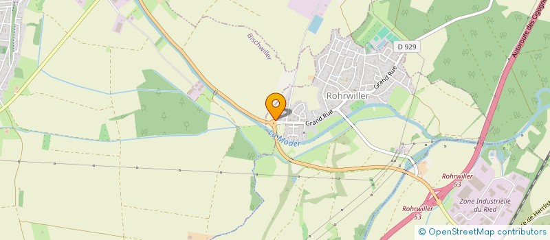 localisation de l'entreprise MEDICAL DU RHIN  ROHRWILLER