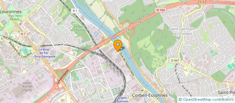 localisation de l'entreprise MEDICAL ENERGY à CORBEIL-ESSONNES
