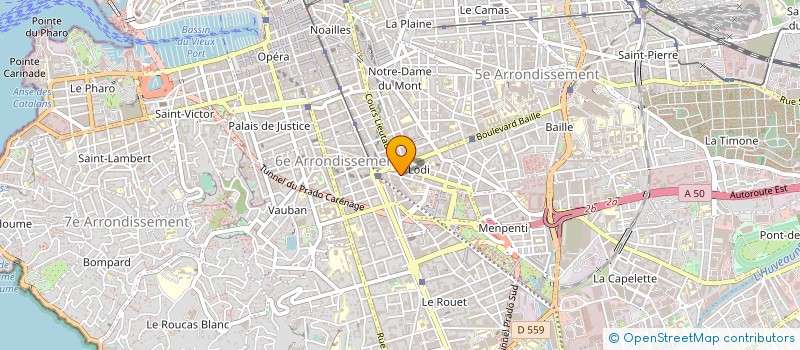 localisation de l'entreprise MEDICAL ET SCIENTIFIC FRANCE à MARSEILLE