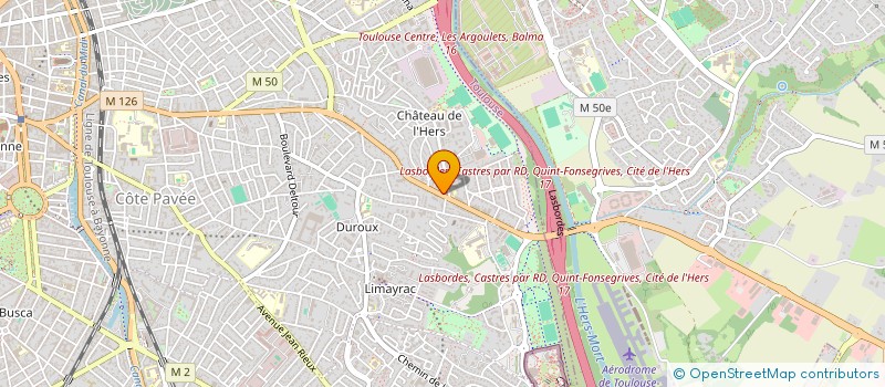 localisation de l'entreprise MEDICAL EXCELLENCE & WELLNESS à TOULOUSE