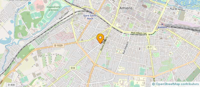 localisation de l'entreprise MEDICAL EXPRESS à AMIENS