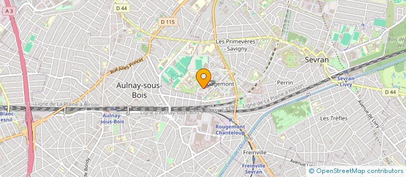 localisation de l'entreprise MEDICAL FRANCE AFRIQUE à SEVRAN