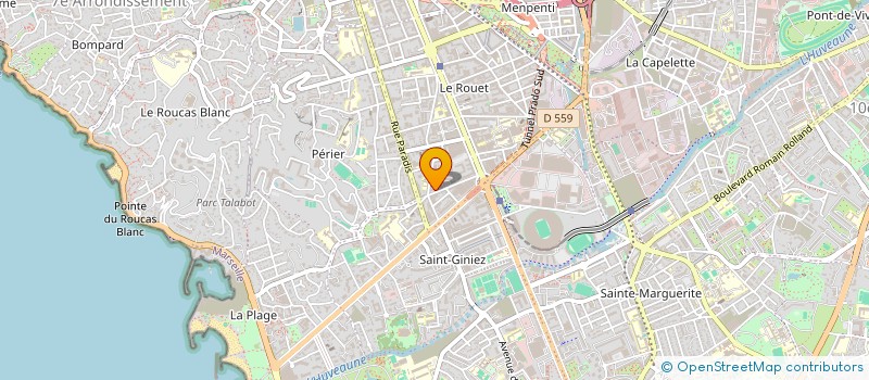 localisation de l'entreprise MEDICAL HERRIOT à MARSEILLE