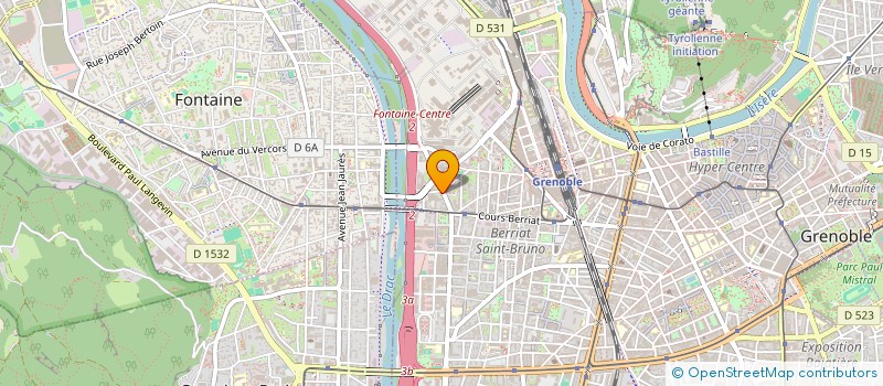 localisation de l'entreprise MEDICAL IMMO CHAMROUSSE  GRENOBLE