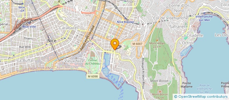 localisation de l'entreprise MEDICAL INVEST à NICE