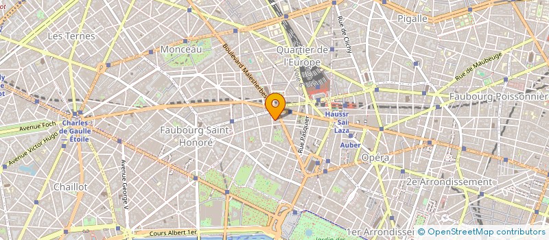localisation de l'entreprise MEDICAL LASER CORPORATION à PARIS