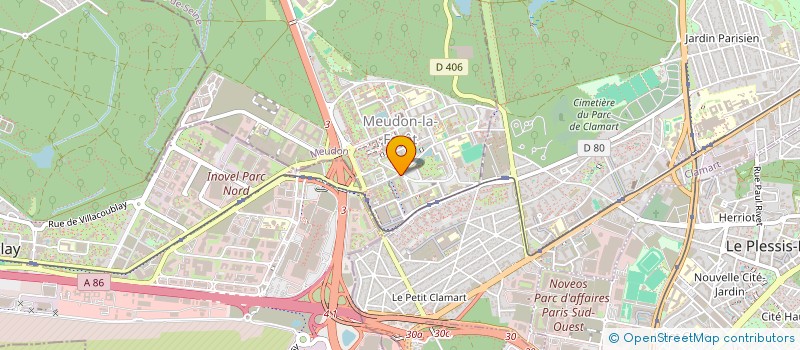 localisation de l'entreprise MEDICAL MEUDON à MEUDON