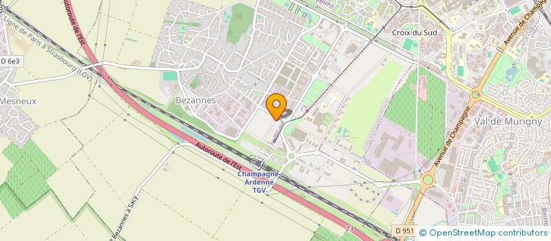 localisation de l'entreprise MEDICAL'ON  CERNAY-LES-REIMS