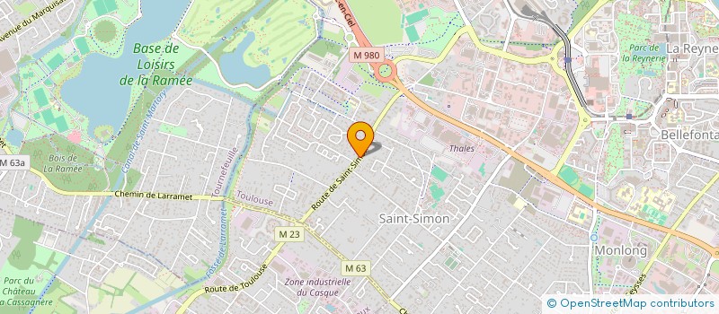 localisation de l'entreprise MEDICAL ONE à TOULOUSE
