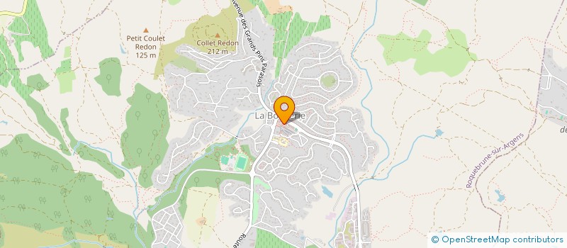 localisation de l'entreprise MEDICAL PACA  ROQUEBRUNE-SUR-ARGENS