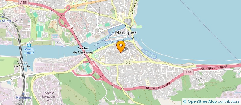 localisation de l'entreprise MEDICAL PLUS à MARTIGUES