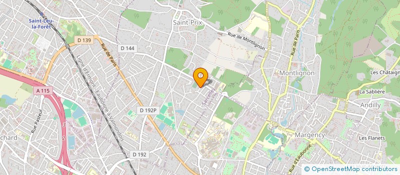 localisation de l'entreprise MEDICAL PRACTICE MANAGER  SAINT-PRIX