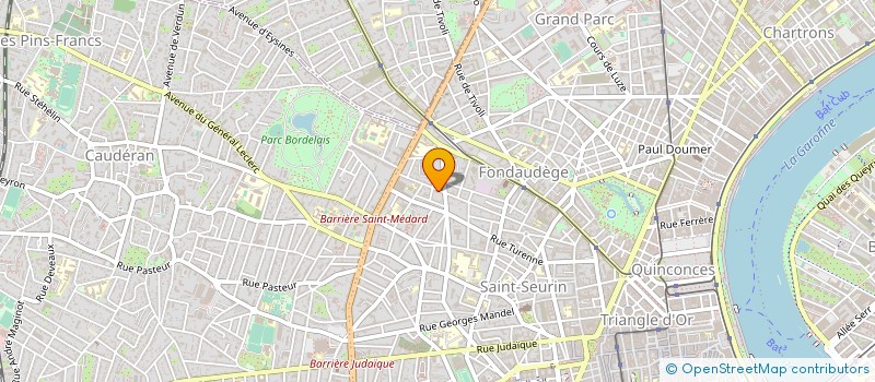 localisation de l'entreprise MEDICAL SCM à BORDEAUX
