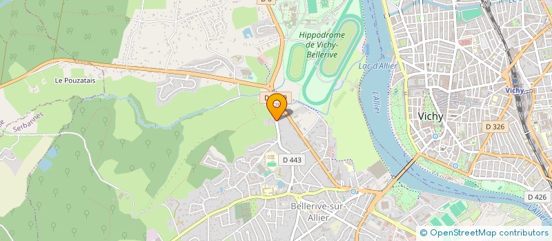 localisation de l'entreprise MEDICAL SERVICE CONSEIL à BELLERIVE-SUR-ALLIER