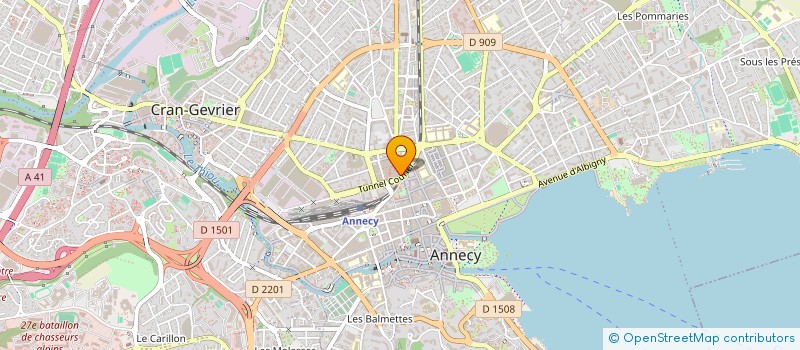 localisation de l'entreprise MEDICAL SERVICES  ANNECY