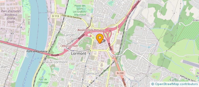 localisation de l'entreprise MEDICAL SUPPLY à BORDEAUX