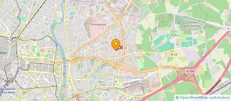 localisation de l'entreprise MEDICAL TECHNI CONFORT à MONTPELLIER