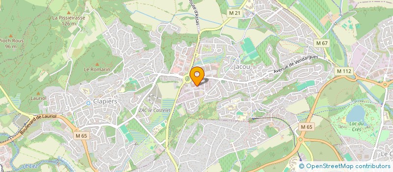 localisation de l'entreprise MEDICAL ULTRASOUND  JACOU