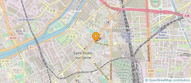 localisation de l'entreprise MEDICALE à SAINT-DENIS