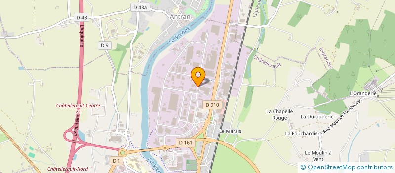 localisation de l'entreprise MEDICALE ASSISTANCE ET CONSEIL à CHATELLERAULT