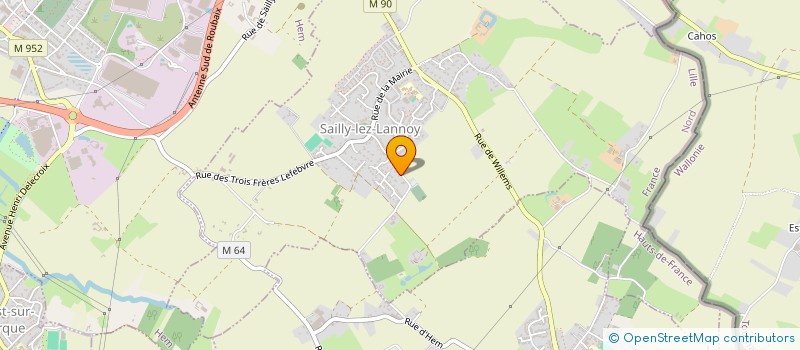 localisation de l'entreprise MEDICALE CORNEILLE  SAILLY-LEZ-LANNOY