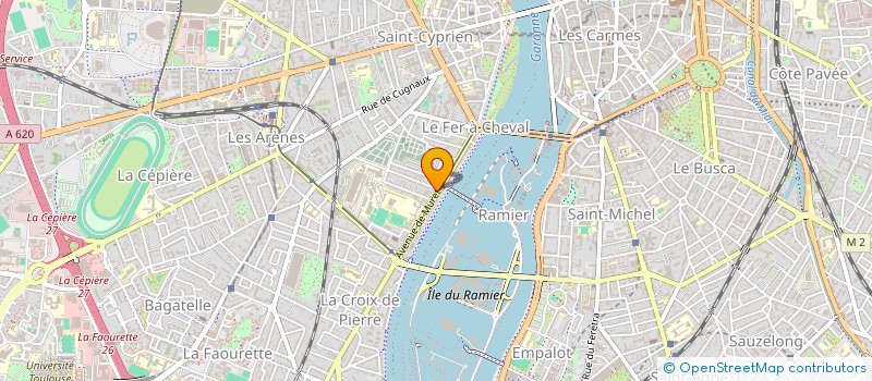 localisation de l'entreprise MEDICALE CROIX DE PIERRE à TOULOUSE